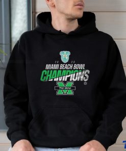 Official Marshall University 2023 Miami Beach Bowl Champions Shirt