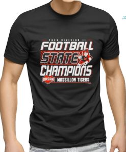 Official Massillon Tigers 2023 OHSAA Division II Football State Champions Shirt