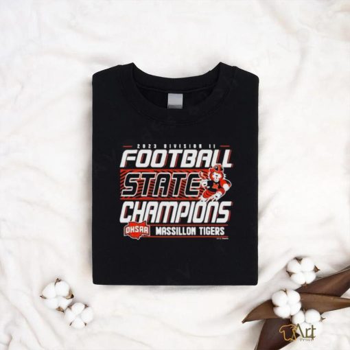 Official Massillon Tigers 2023 OHSAA Division II Football State Champions Shirt