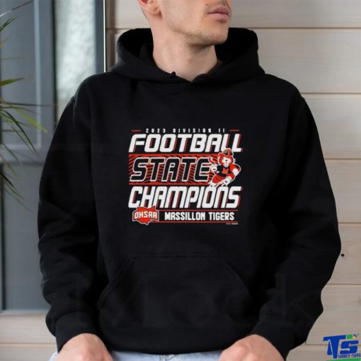 Official Massillon Tigers 2023 OHSAA Division II Football State Champions Shirt