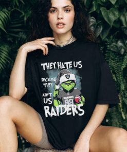 Official Maxx Crosby Grinch They Hate Us Because They Ain’t Us Las Vegas Raiders Christmas Shirt
