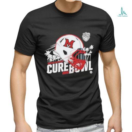 Official Miami RedHawks Helmet 2023 Avocados From Mexico Cure Bowl T Shirt