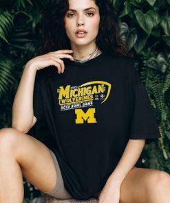 Official Michigan Wolverines Rose Bowl College Football Playoff 2024 Shirt