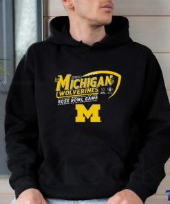 Official Michigan Wolverines Rose Bowl College Football Playoff 2024 Shirt