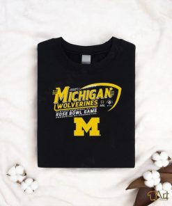 Official Michigan Wolverines Rose Bowl College Football Playoff 2024 Shirt