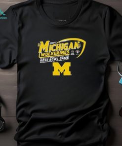 Official Michigan Wolverines Rose Bowl College Football Playoff 2024 Shirt