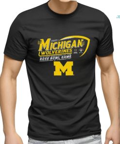 Official Michigan Wolverines Rose Bowl College Football Playoff 2024 Shirt