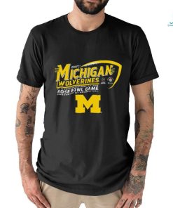 Official Michigan Wolverines Rose Bowl College Football Playoff 2024 Shirt