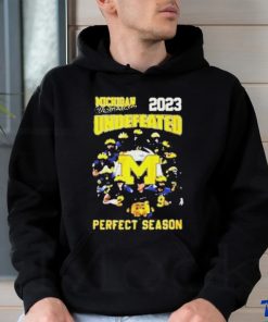 Official Michigan wolverines undefeated perfect season 2023 T shirt