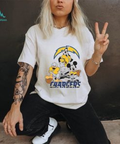 Official Mickey Mouse And Friend Disney Los Angeles Chargers American Football Shirt