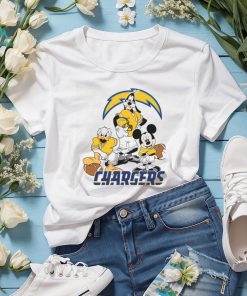 Official Mickey Mouse And Friend Disney Los Angeles Chargers American Football Shirt