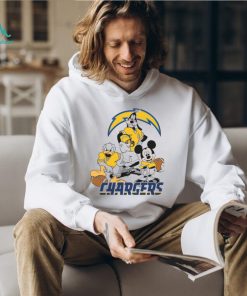 Official Mickey Mouse And Friend Disney Los Angeles Chargers American Football Shirt