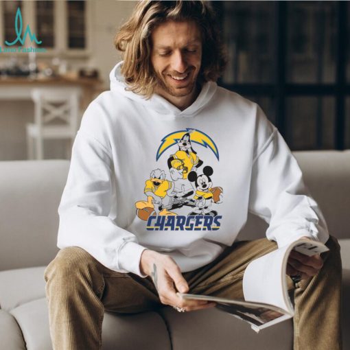 Official Mickey Mouse And Friend Disney Los Angeles Chargers American Football Shirt