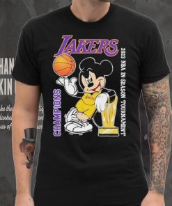Official Mickey Mouse Los Angeles Lakers 2023 NBA In Season Tournament Champions Shirt