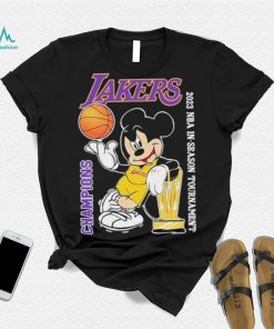 Official Mickey Mouse Los Angeles Lakers 2023 NBA In Season Tournament Champions Shirt