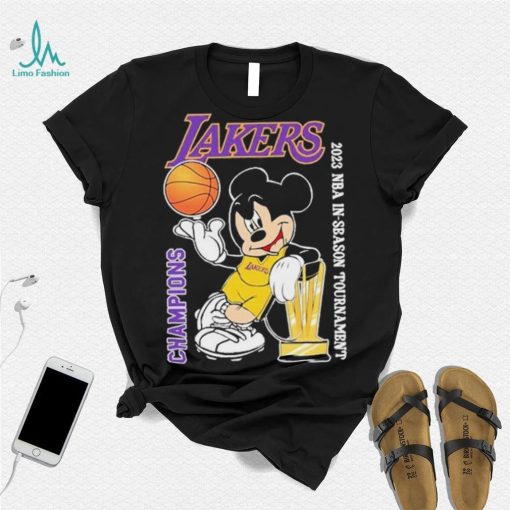 Official Mickey Mouse Los Angeles Lakers 2023 NBA In Season Tournament Champions Shirt