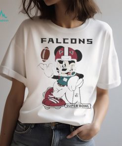 Official Mickey Mouse Player Atlanta Falcons Football Nfl Super Bowl Logo Shirt