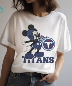 Official Mickey Mouse dancing Tennessee Titans cartoon football logo shirt