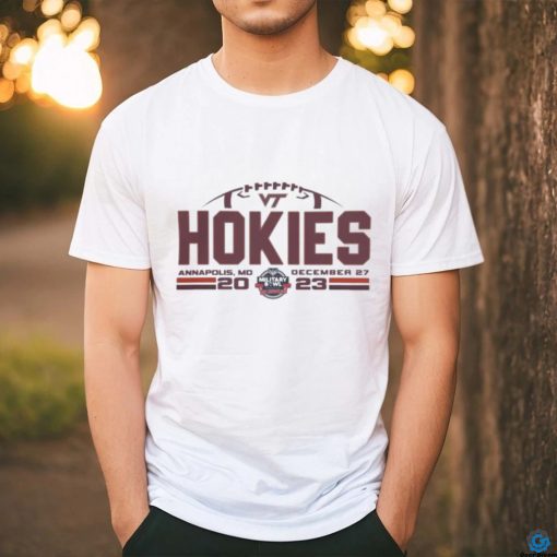Official Military Bowl Gear 2023 Military Bowl Virginia Tech Hokies Dec 27 T Shirt