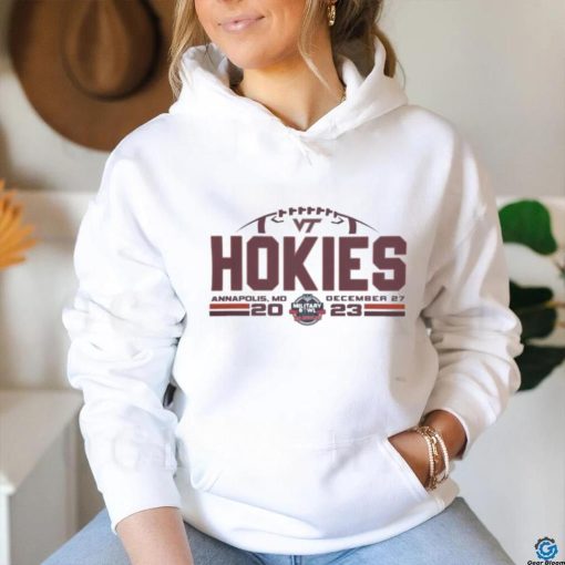 Official Military Bowl Gear 2023 Military Bowl Virginia Tech Hokies Dec 27 T Shirt