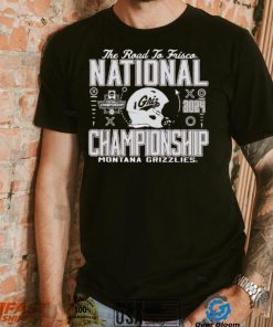 Official Montana Grizzlies Football 2024 National Championship The Road To Frisco shirt