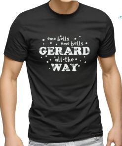 Official Mychemicalromance emo bells emo bells gerard all the way shirt