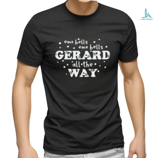 Official Mychemicalromance emo bells emo bells gerard all the way shirt