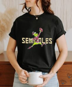 Official NCAA Florida State Grinch Air Jordan Semroles Rugby T Shirt