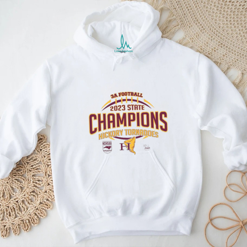 Official NCHSAA 4A Football 2023 State Champions Hickory Tornadoes T Shirt Official NCHSAA 4A Football 2023 State Champions Hickory Tornadoes T Shirt