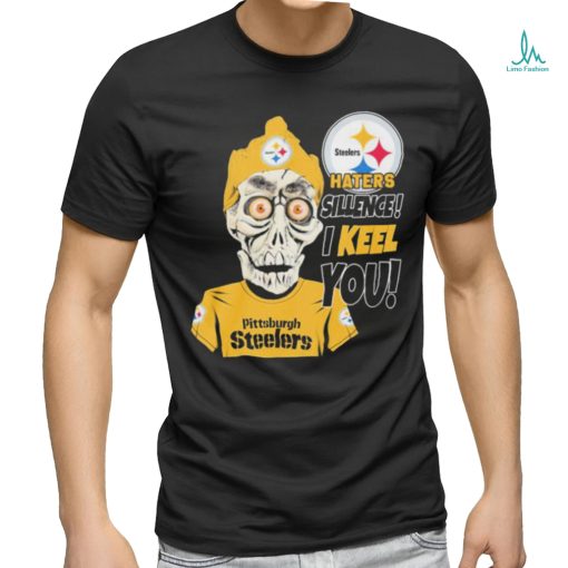 Official NFL Pittsburgh Steelers Jeff Dunham Haters Silence! I Keel You! Shirt