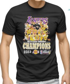 Official Nba In Season Tournament Champions 2023 Los Angeles Lakers T Shirt