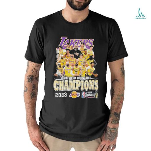 Official Nba In Season Tournament Champions 2023 Los Angeles Lakers T Shirt