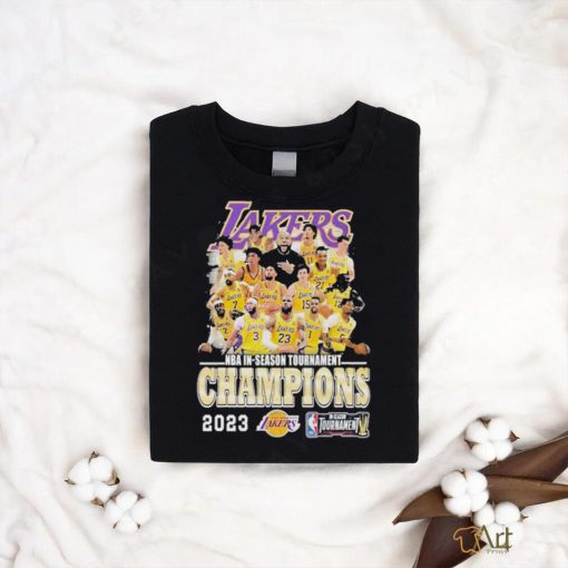 Official Nba In Season Tournament Champions 2023 Los Angeles Lakers T Shirt