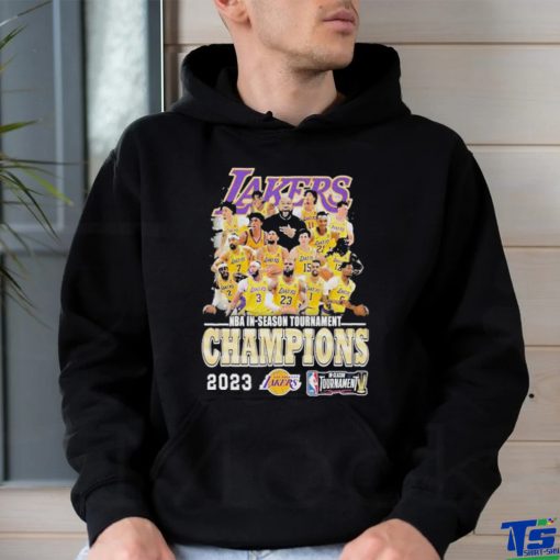 Official Nba In Season Tournament Champions 2023 Los Angeles Lakers T Shirt