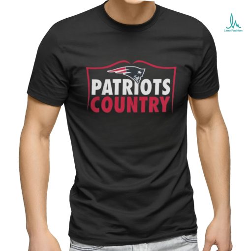 Official New England Patriots Country Hometown Collection T Shirt