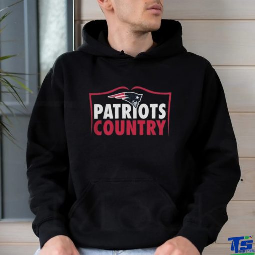 Official New England Patriots Country Hometown Collection T Shirt