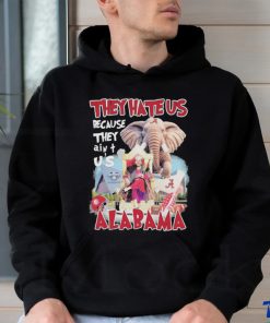 Official Nick Saban Alabama Crimson Tide They Hate Us Because They Ain’t Us College Football Playoff Shirt