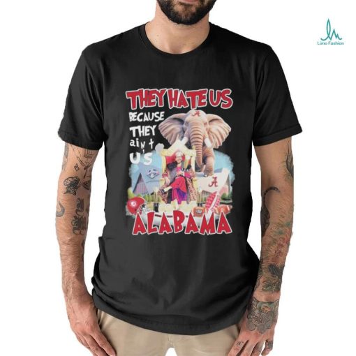Official Nick Saban Alabama Crimson Tide They Hate Us Because They Ain’t Us College Football Playoff Shirt