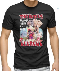 Official Nick Saban Alabama Crimson Tide They Hate Us Because They Ain’t Us College Football Playoff Shirt