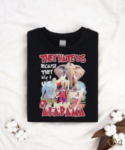 Official Nick Saban Alabama Crimson Tide They Hate Us Because They Ain’t Us College Football Playoff Shirt