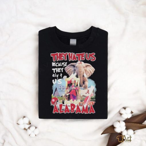 Official Nick Saban Alabama Crimson Tide They Hate Us Because They Ain’t Us College Football Playoff Shirt