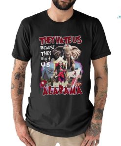 Official Nick Saban They Hate Us Because Ain’t Us Alabama Crimson Tide Shirt