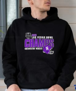 Official Northwestern Wildcats Champions 2023 Las Vegas Bowl T Shirt