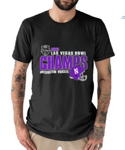 Official Northwestern Wildcats Champions 2023 Las Vegas Bowl T Shirt
