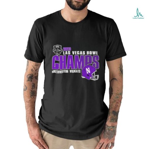 Official Northwestern Wildcats Champions 2023 Las Vegas Bowl T Shirt