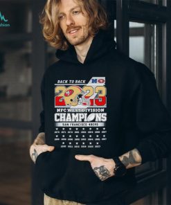 Official Official Back To Back 2023 NFC West Division Champions San Francisco 49ers Shirt