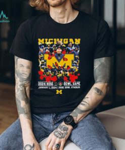Official Official College Football Michigan Team 2024 Rose Bowl Game Shirt