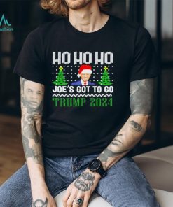 Official Official Ho Ho Ho Joe’s Got To Go Trump 2024 Ugly christmas shirt