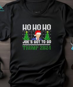 Official Official Ho Ho Ho Joe’s Got To Go Trump 2024 Ugly christmas shirt