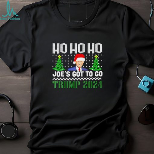 Official Official Ho Ho Ho Joe’s Got To Go Trump 2024 Ugly christmas shirt